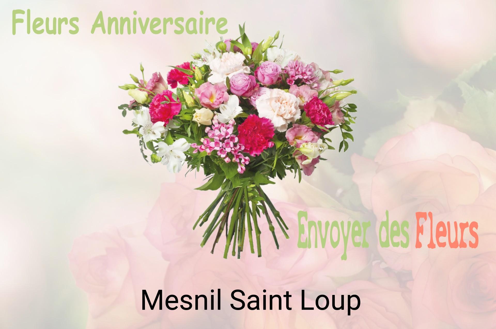 Bouquet de fleurs d’anniversaire livré à Mesnil-Saint-Loup
